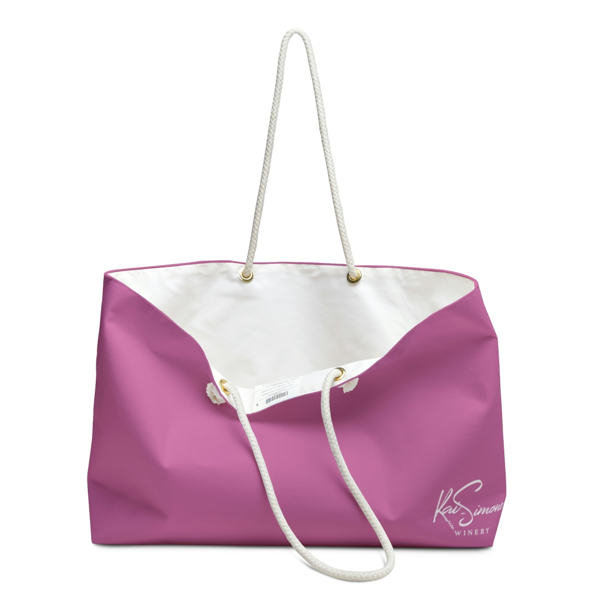 Kai-Simone Weekender Bag PINK - Kai Simone Winery